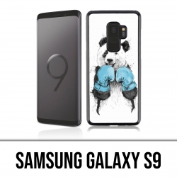 Coque Samsung Galaxy S9 - Panda Boxe