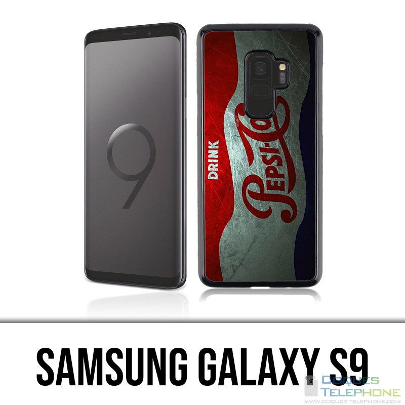 Samsung Galaxy S9 Hülle - Vintage Pepsi