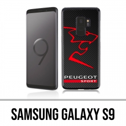 Funda Samsung Galaxy S9 - Logotipo de Peugeot Sport