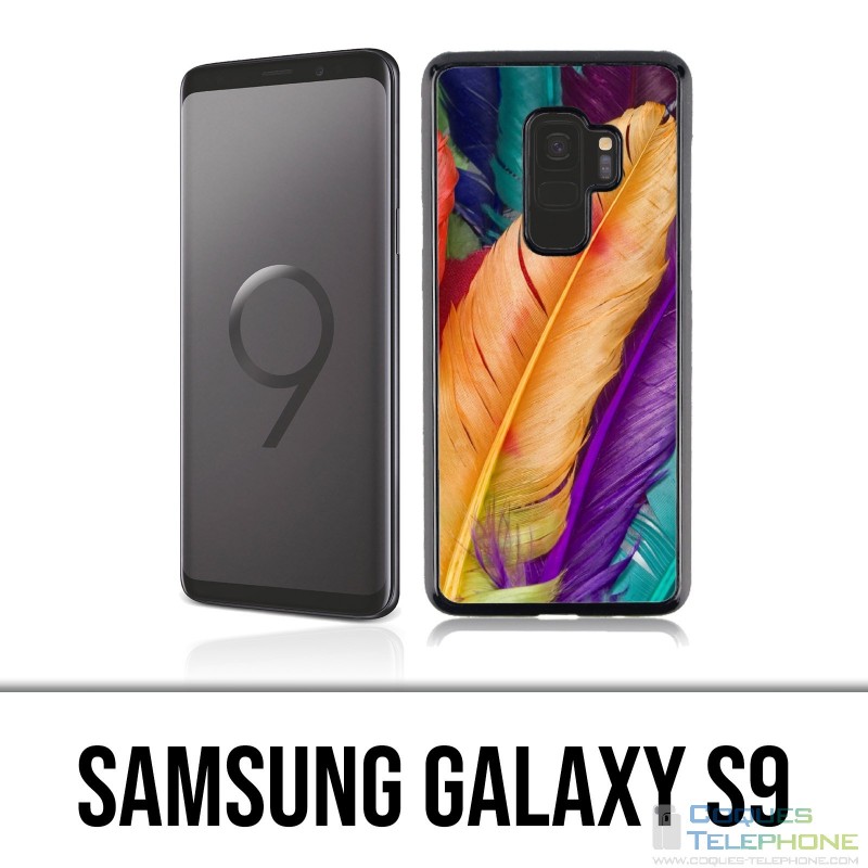 Coque Samsung Galaxy S9 - Plumes