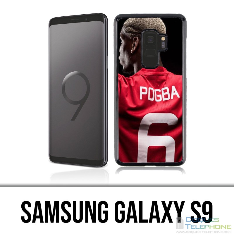 Coque Samsung Galaxy S9 - Pogba Manchester