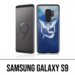 Coque Samsung Galaxy S9 - Pokémon Go Team Bleue Grunge