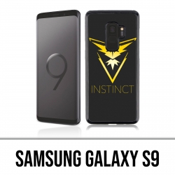 Samsung Galaxy S9 Hülle - Pokemon Go Team Yellow Grunge