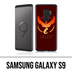 Funda Samsung Galaxy S9 - Pokemon Go Team Red Grunge