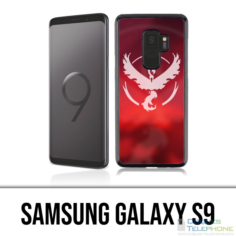 Coque Samsung Galaxy S9 - Pokémon Go Team Rouge
