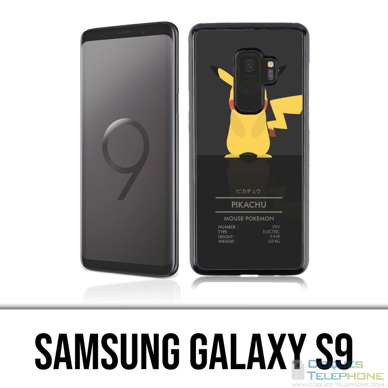 Coque Samsung Galaxy S9 - Pokémon Pikachu
