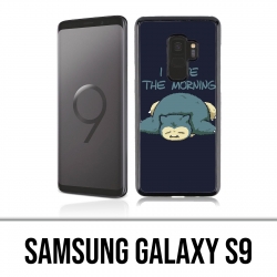 Coque Samsung Galaxy S9 - Pokémon Ronflex Hate Morning
