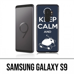 Custodia Samsung Galaxy S9 - Pokemon Ronflex Mantieni la calma