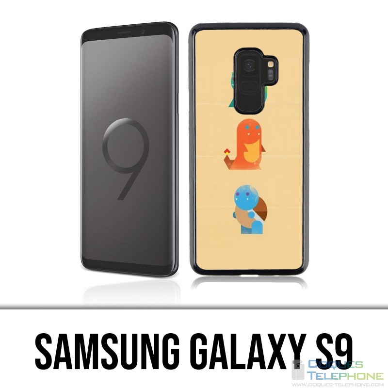 Custodia Samsung Galaxy S9 - Pokemon astratto