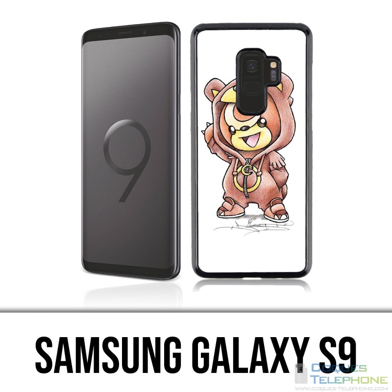 Coque Samsung Galaxy S9 - Pokémon Bébé Teddiursa