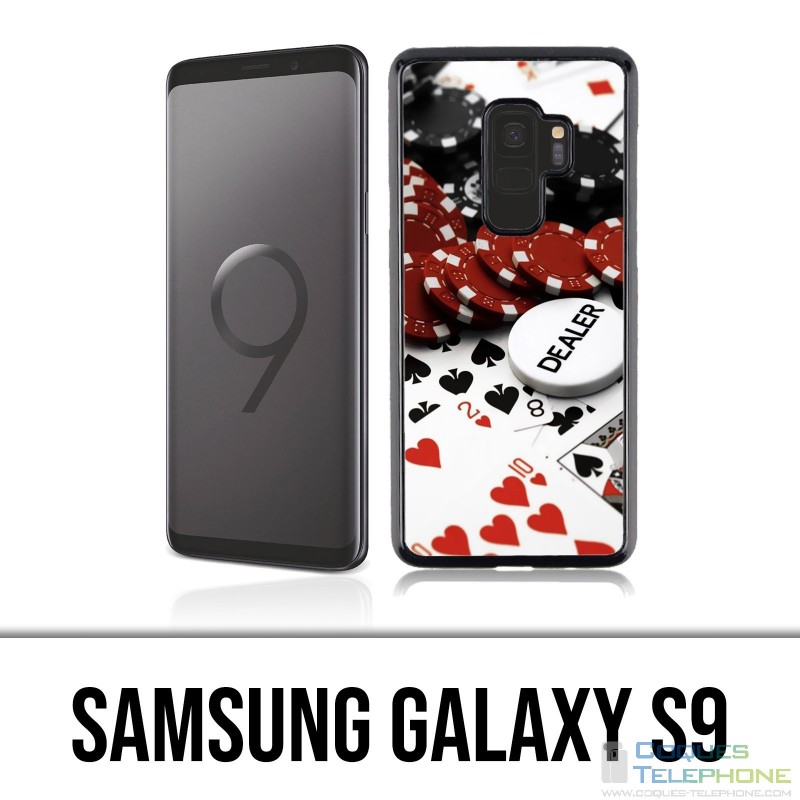Samsung Galaxy S9 Hülle - Poker Dealer