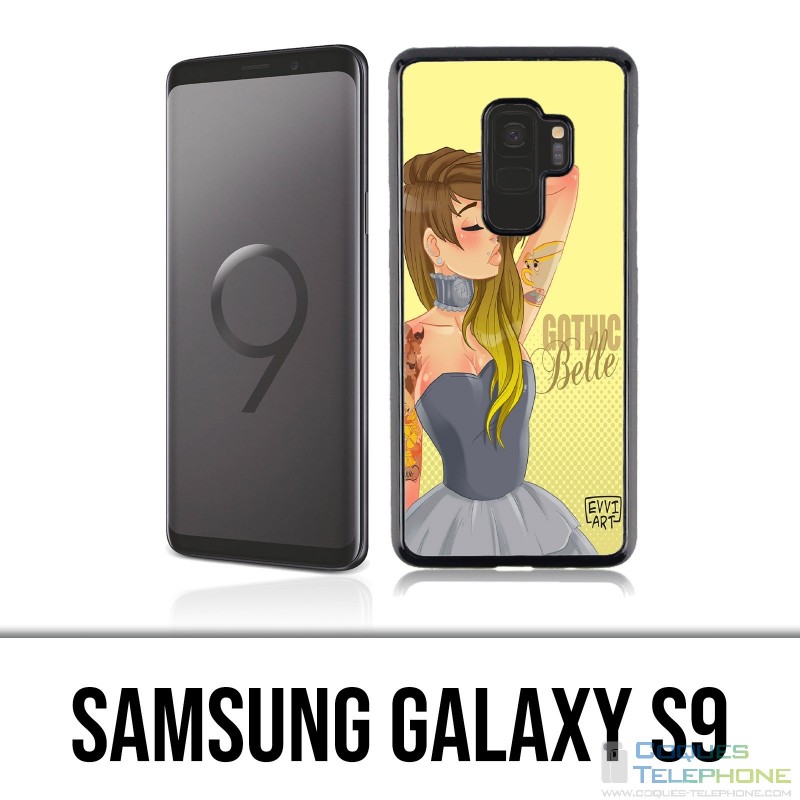 Coque Samsung Galaxy S9 - Princesse Belle Gothique