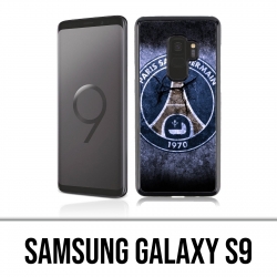 Samsung Galaxy S9 Hülle - PSG Logo Grunge