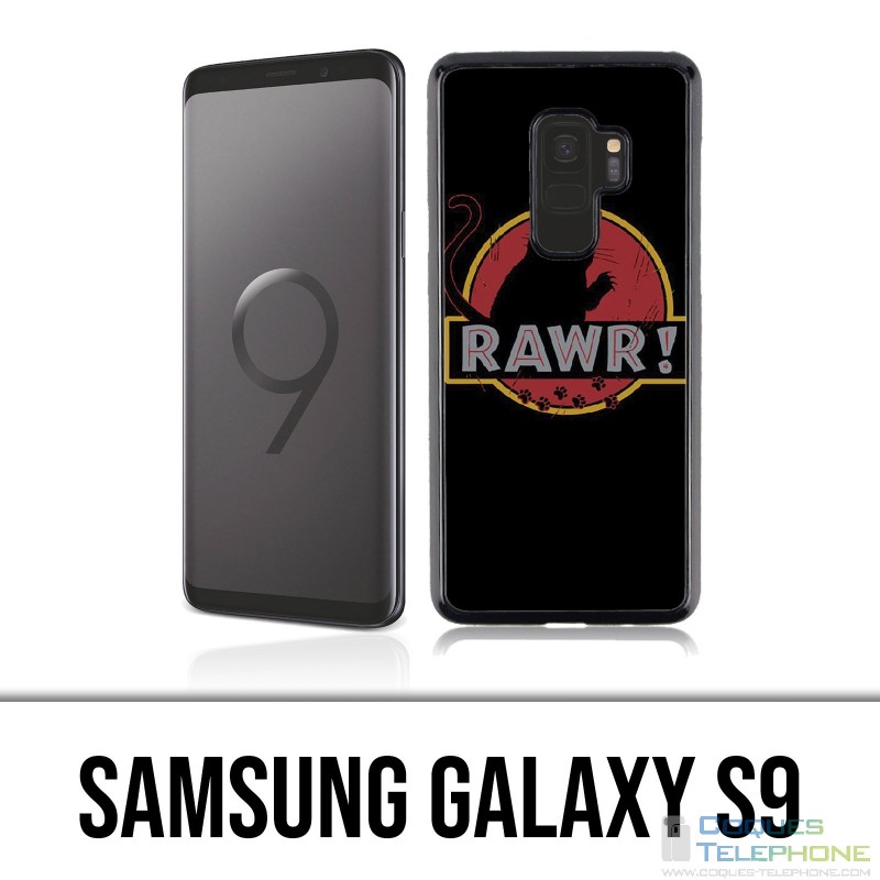 Carcasa Samsung Galaxy S9 - Rawr Jurassic Park