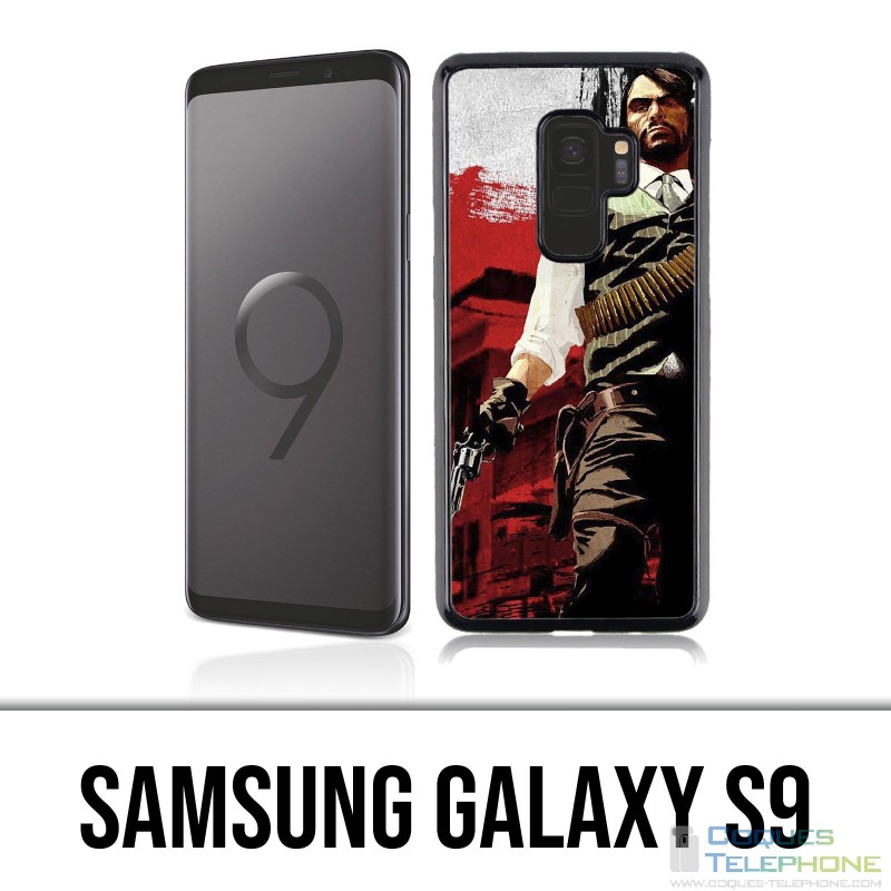 Coque Samsung Galaxy S9 - Red Dead Redemption Sun