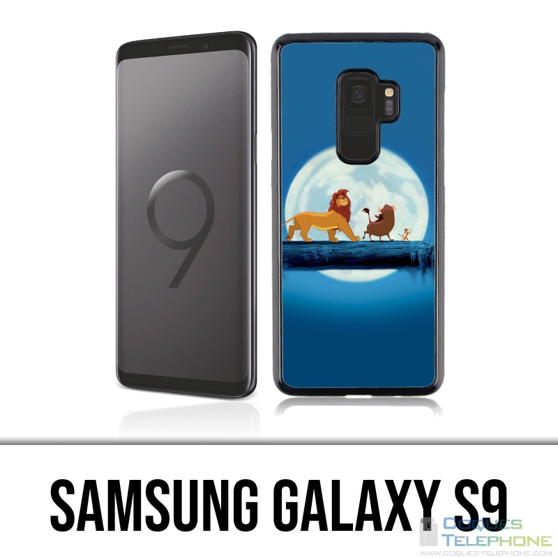 Samsung Galaxy S9 Hülle - Lion King Moon