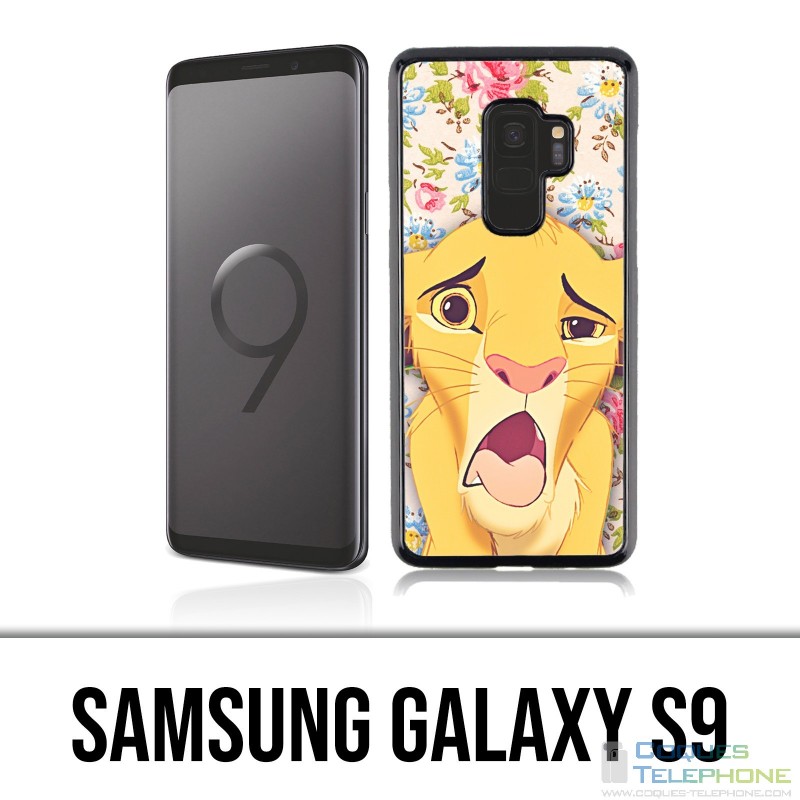 Coque Samsung Galaxy S9 - Roi Lion Simba Grimace