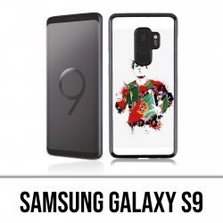 Coque Samsung Galaxy S9 - Ronaldo Lowpoly