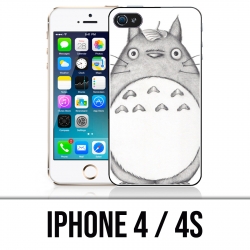 Coque iPhone 4 / 4S - Totoro Parapluie