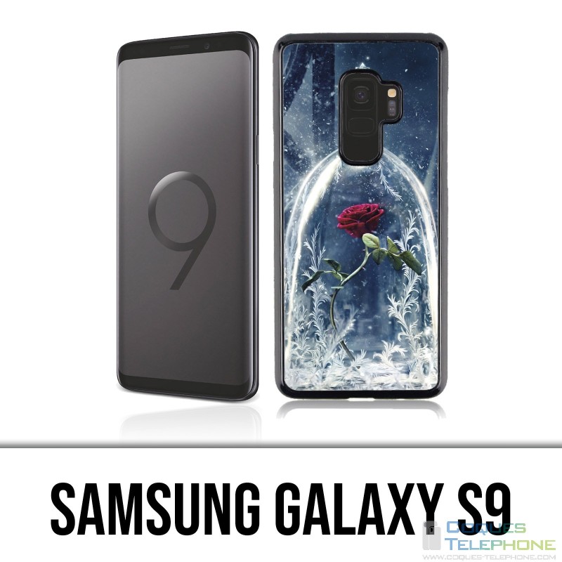 Samsung Galaxy S9 Hülle - Pink Schön und das Biest