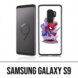 Samsung Galaxy S9 Hülle - Cartoon Spiderman