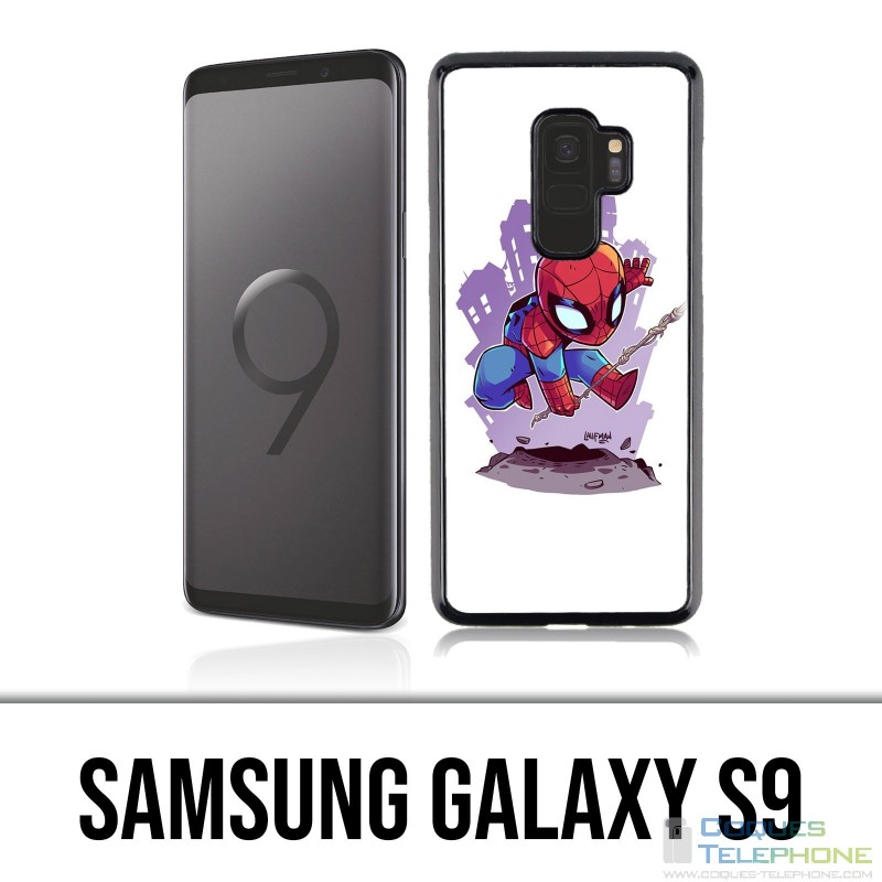 Coque Samsung Galaxy S9 - Spiderman Cartoon