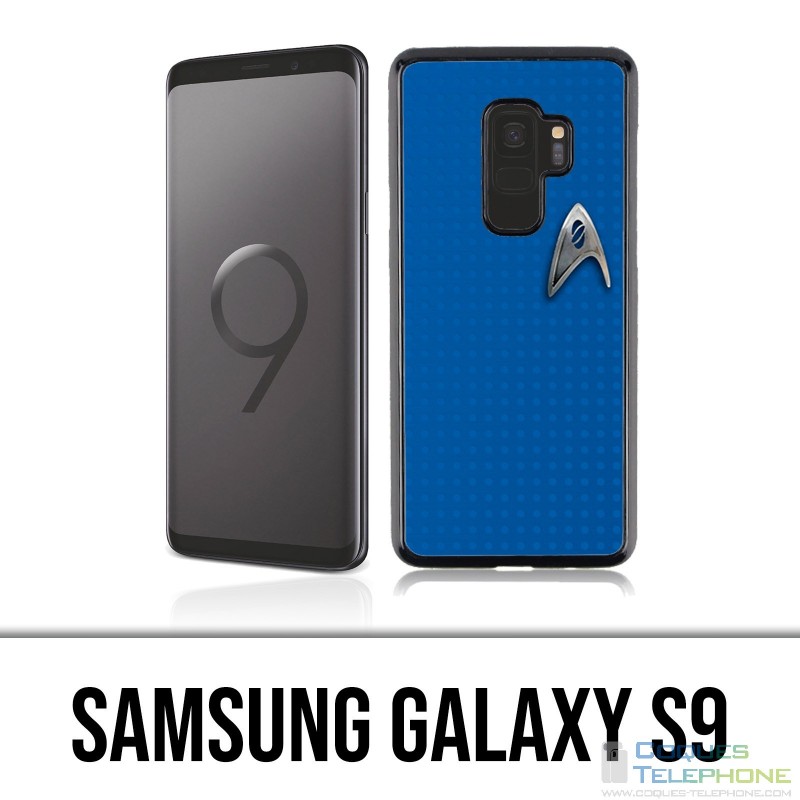 Coque Samsung Galaxy S9 - Star Trek Bleu