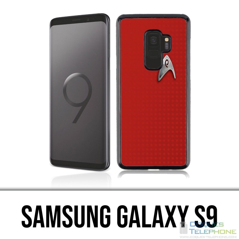 Coque Samsung Galaxy S9 - Star Trek Rouge