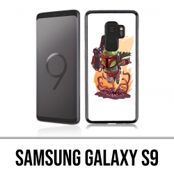Samsung Galaxy S9 Case - Star Wars Boba Fett Cartoon