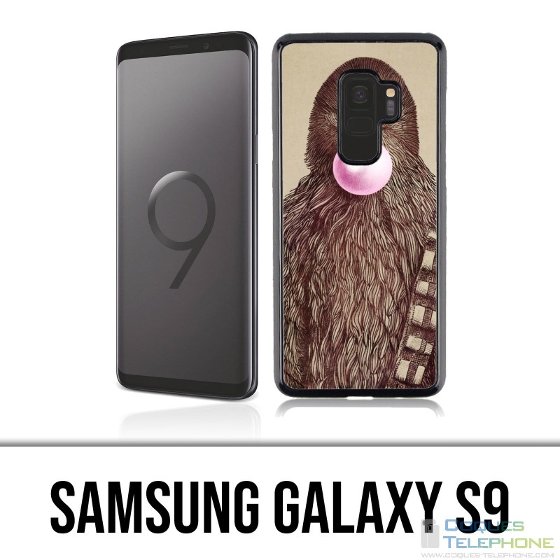 Samsung Galaxy S9 Hülle - Star Wars Chewbacca Kaugummi