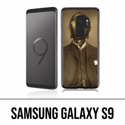 Carcasa Samsung Galaxy S9 - Star Wars Vintage C3Po