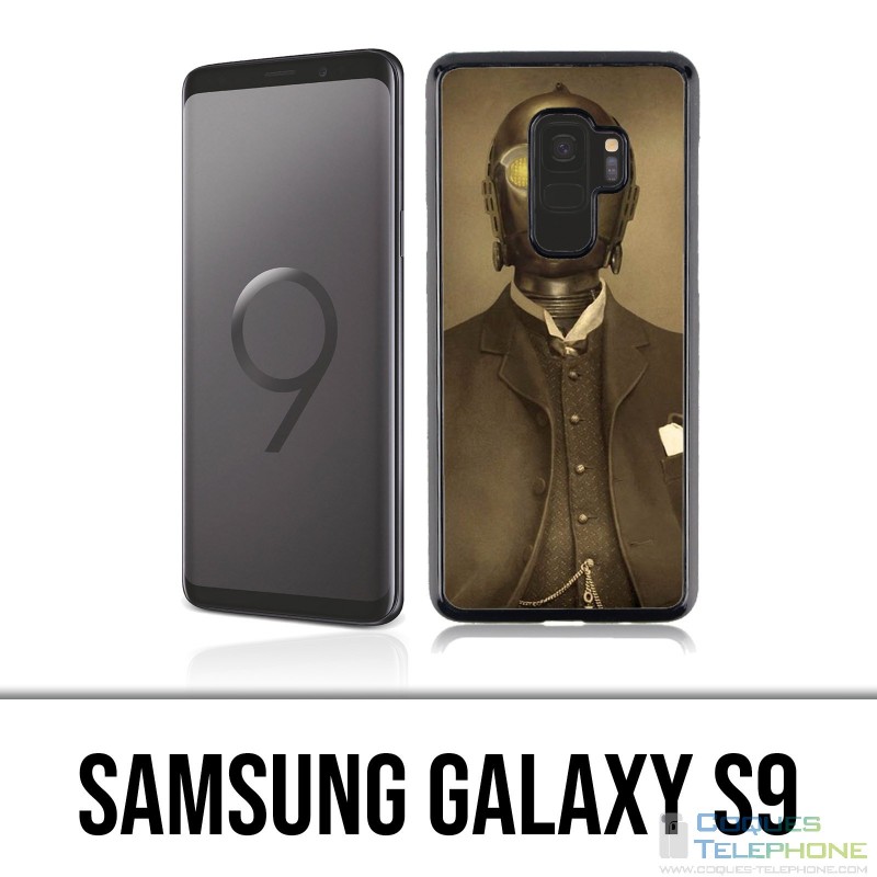 Samsung Galaxy S9 Case - Star Wars Vintage C3Po