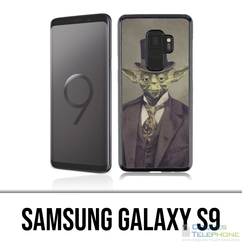 Carcasa Samsung Galaxy S9 - Star Wars Vintage Yoda