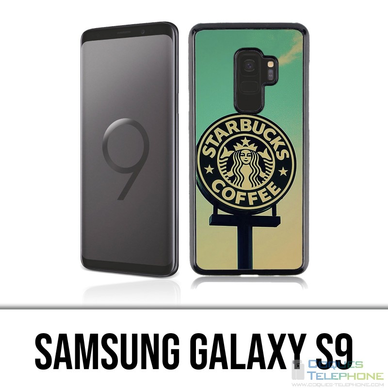 Samsung Galaxy S9 Hülle - Starbucks Vintage
