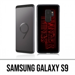 Carcasa Samsung Galaxy S9 - Logotipo de Stranger Things