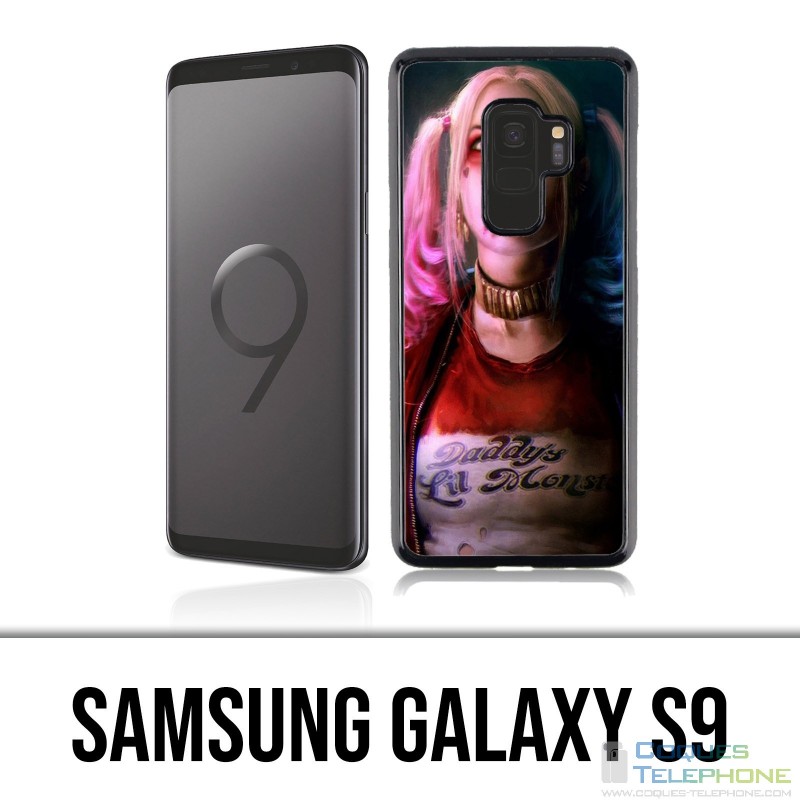 Samsung Galaxy S9 Hülle - Selbstmordkommando Harley Quinn Margot Robbie