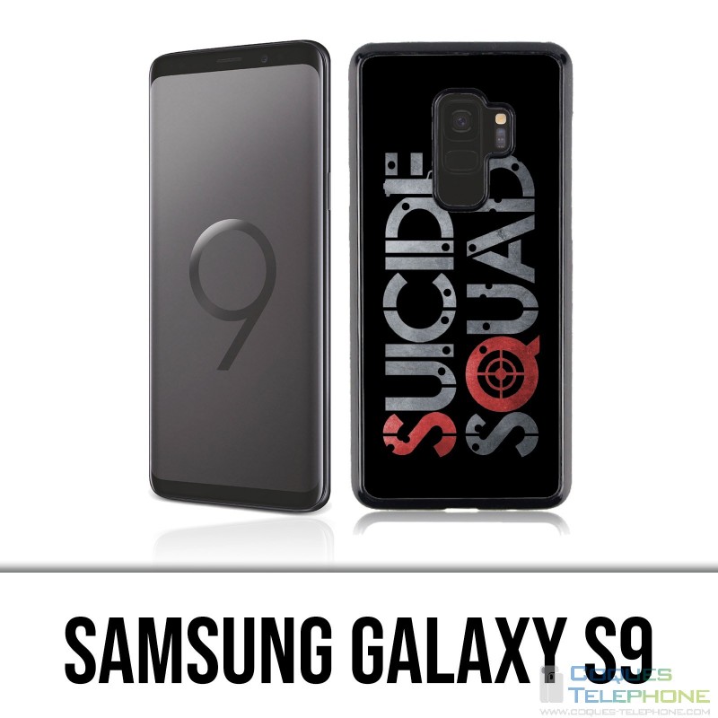 Samsung Galaxy S9 Hülle - Suicide Squad Logo