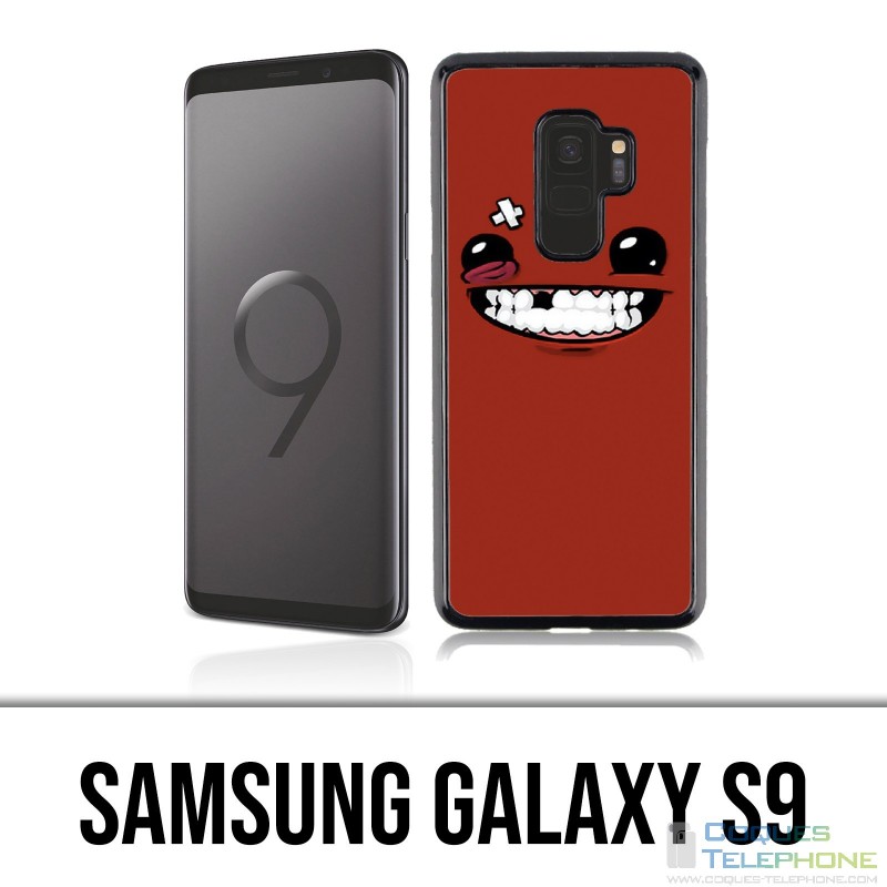 Samsung Galaxy S9 Hülle - Super Meat Boy