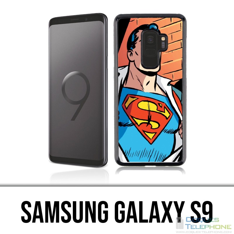 Samsung Galaxy S9 Case - Superman Comics