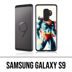 Carcasa Samsung Galaxy S9 - Superman Paintart