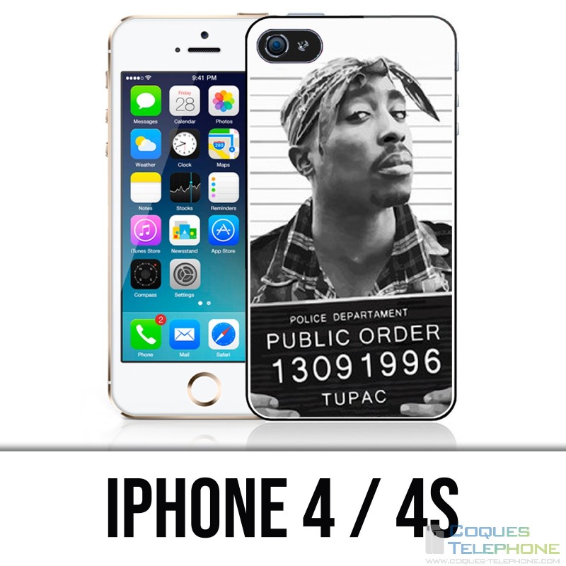 Coque iPhone 4 / 4S - Tupac