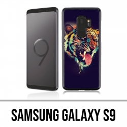 Carcasa Samsung Galaxy S9 - Pintura Tigre
