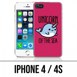 Custodia per iPhone 4 / 4S - Unicorn Of The Sea