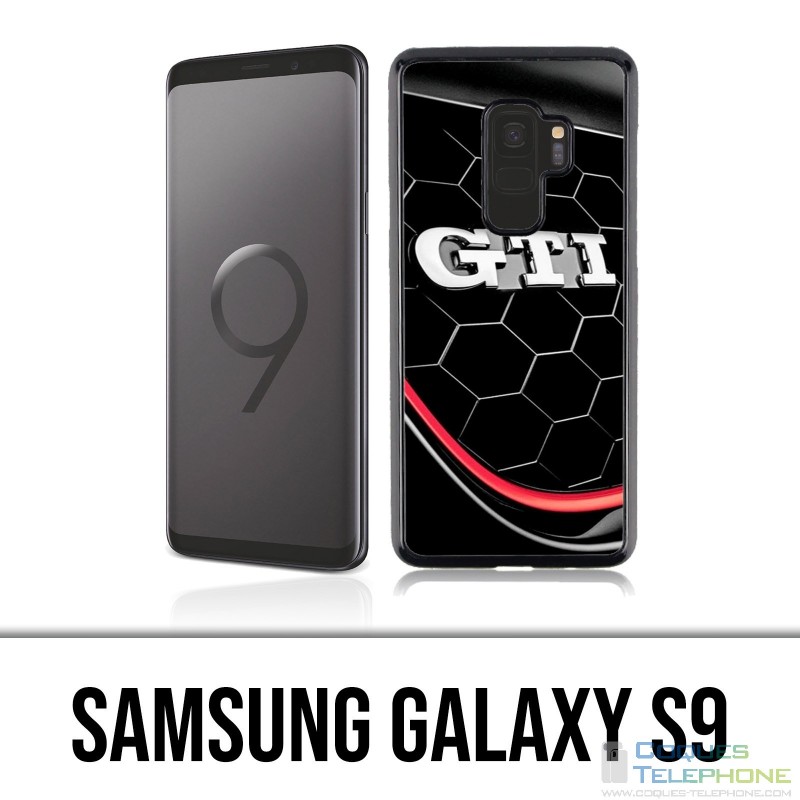 Coque Samsung Galaxy S9 - Vw Golf Gti Logo