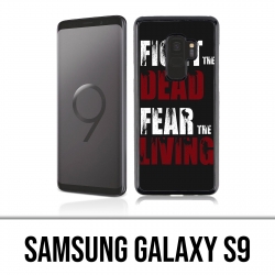 Samsung Galaxy S9 Hülle - Walking Dead Fight Die Toten fürchten die Lebenden