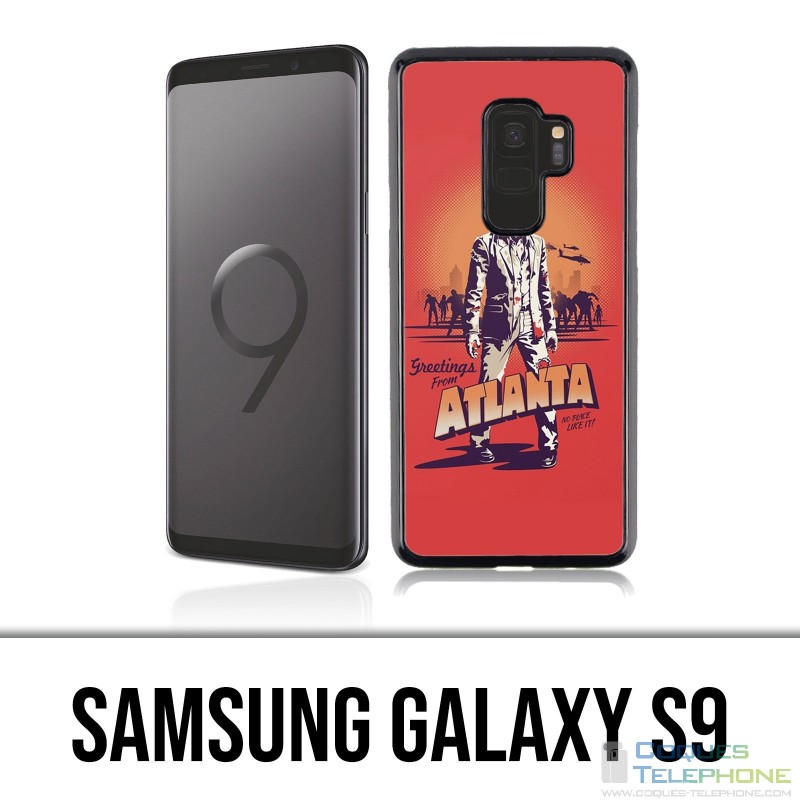 Samsung Galaxy S9 Case - Walking Dead Greetings From Atlanta