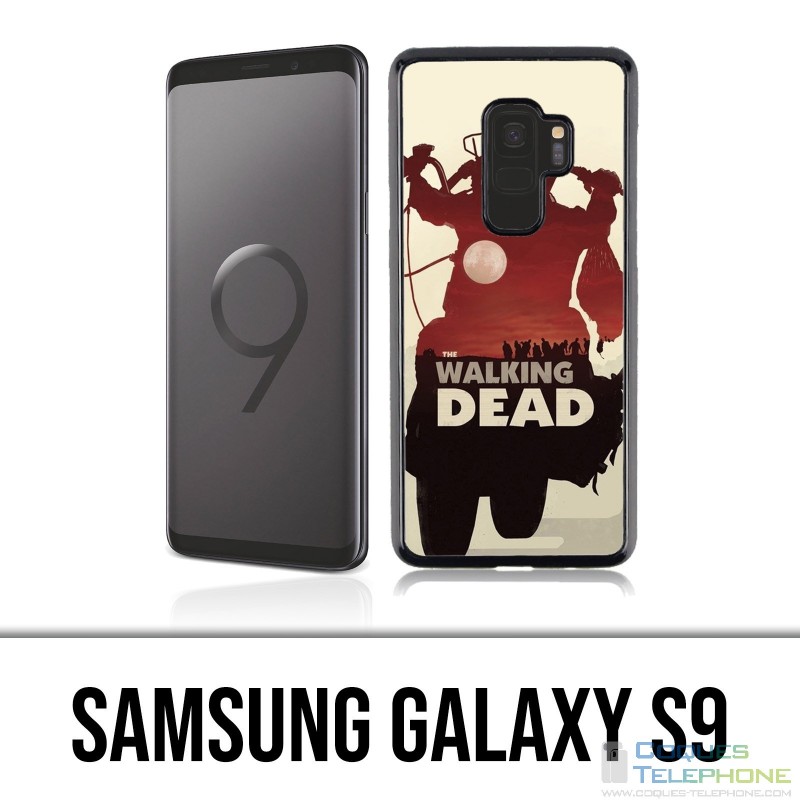 Coque Samsung Galaxy S9 - Walking Dead Moto Fanart
