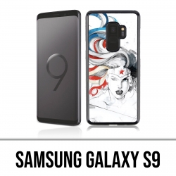 Carcasa Samsung Galaxy S9 - Diseño de Arte de la Mujer Maravilla