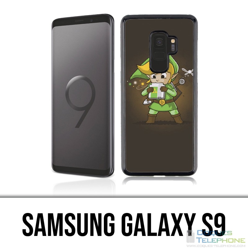 Coque Samsung Galaxy S9 - Zelda Link Cartouche