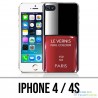 Funda iPhone 4 / 4S - Barniz rojo parisino